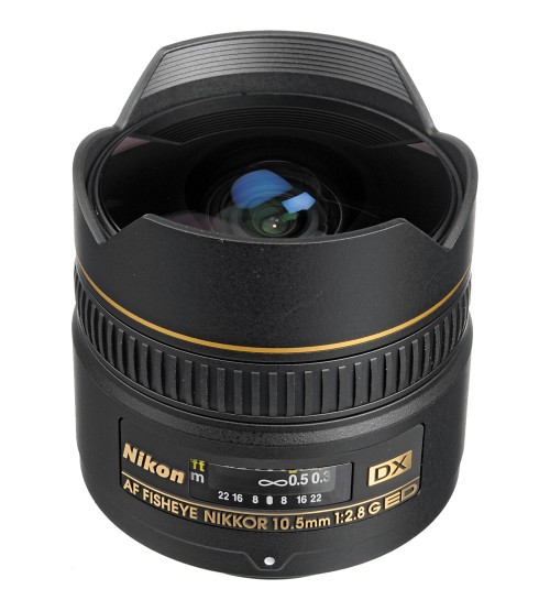 Nikon AF 10.5mm f/2.8G IF ED DX Fisheye